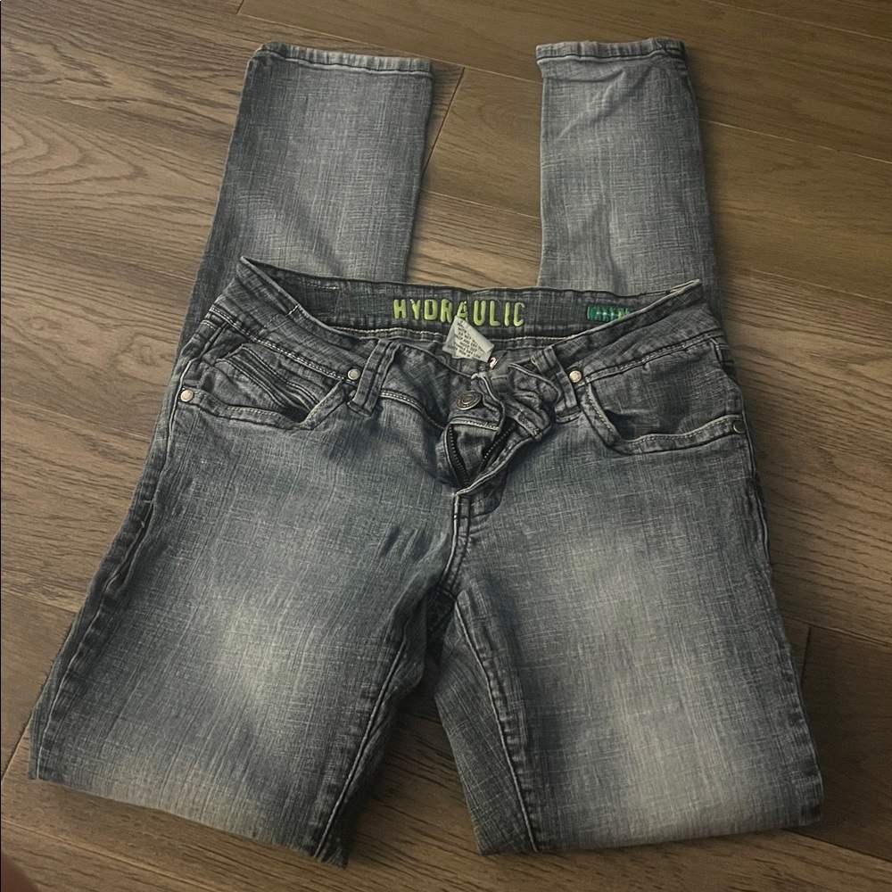 Hydraulic Charcoal Denim Pants